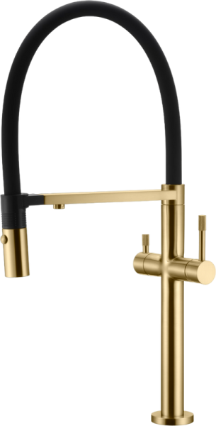 Смеситель для кухни Boheme Uno 115-MG matt gold