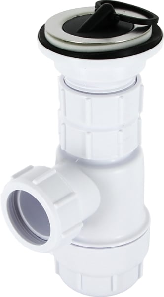 Сифон для раковины McAlpine MRW2L, с пробкой