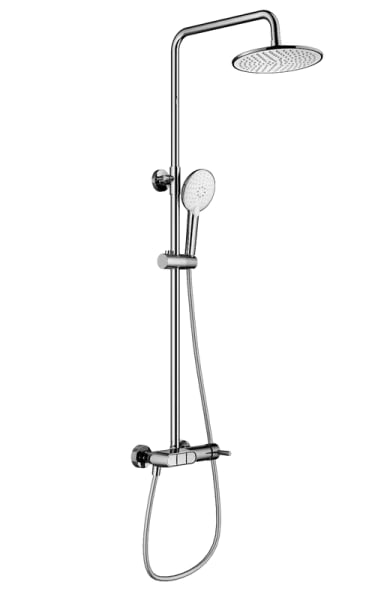 Душевая стойка Wonzon & Woghand MUSE Corno WW-A30653-CR, хром