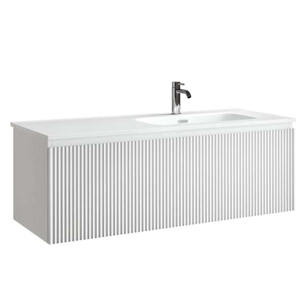 Тумба под раковину Sancos Snob R 1.0 120 подвесная Bianco (белый), SNR1.0120RW