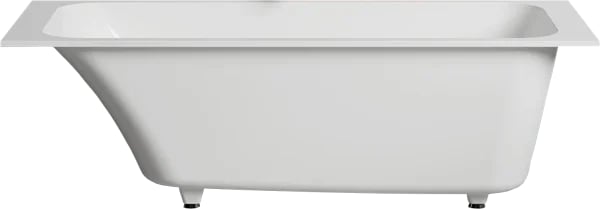 Ванна из искусственного камня Salini Orlanda Kit 170x70 см, встраиваемая, белая, со сливом-переливом