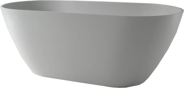 Ванна из искусственного камня Holbi Venus new 1.01.002.11.1 160x80 см, отдельностоящая, матовая бела