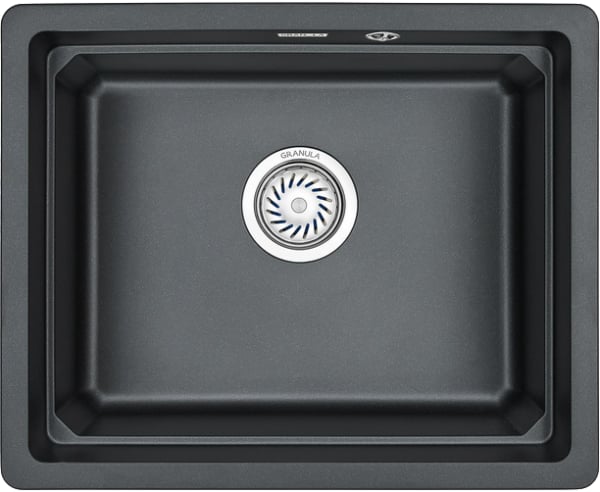 Мойка кухонная Granula Kitchen Space 5501U, шварц
