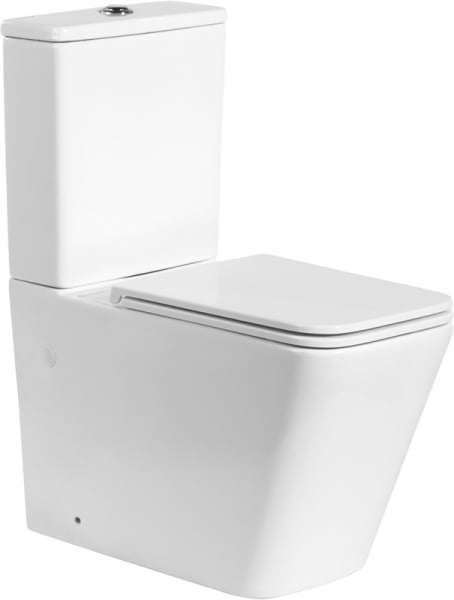 Унитаз-компакт напольный BelBagno Ardente-R BB02093CPR BB02093T с микролифтом, безободковый, глянцев