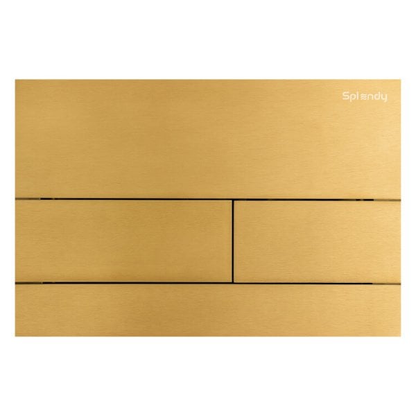 Кнопка смыва Splendy Stable Mood SM302TMGM брашированное золото