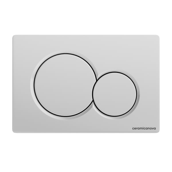 Кнопка смыва Ceramicanova Balance Sphere CN12-003W белый глянцевый