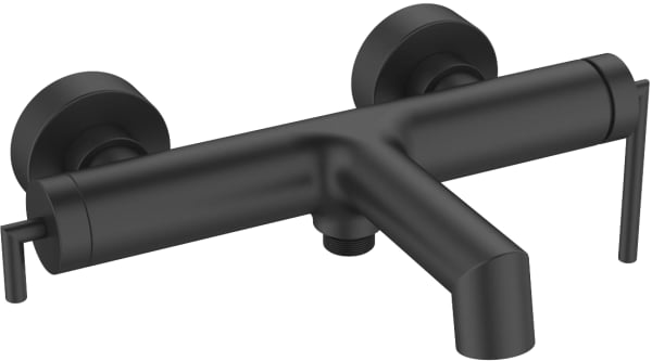 Смеситель для ванны с душем BelBagno Acqua ACQUA-VASM-NERO, черный матовый