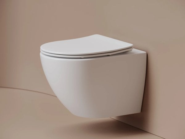 Подвесной унитаз Ceramicanova Metropol Торнадо безободковый, CN4002TMW белый матовый