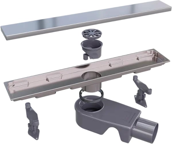 Душевой трап (лоток) RGW Shower Drain SDR-22 40 см, хром