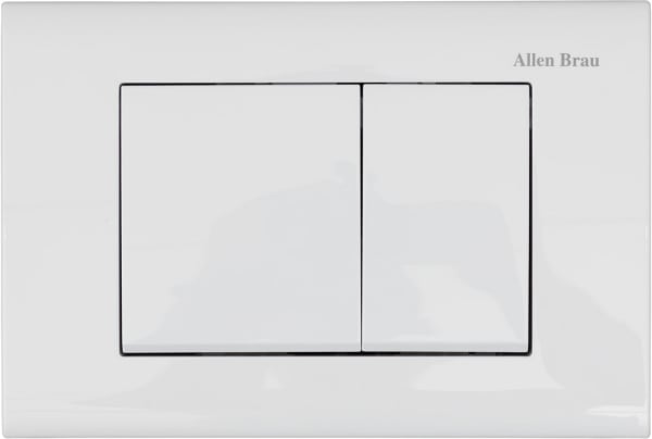 Кнопка смыва Allen Brau Liberty 9.20002.20 белая глянец