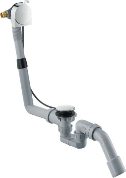 Слив-перелив Hansgrohe Exafill S 58113000, с заполнением переливом