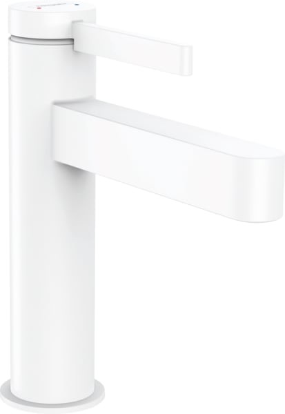 Смеситель для раковины Hansgrohe Finoris 110 76023700 матовый белый