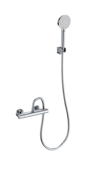 Термостатический смеситель Wonzon & Woghand WW-B1005-A-CR для душа, хром