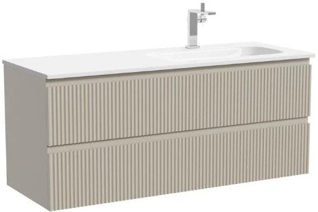 Тумба под раковину Sancos Snob R 120 подвесная Beige soft (капучино), SNR120RCE