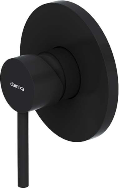 Встраиваемый смеситель Damixa Scandinavian Pure 367500300 С ВНУТРЕННЕЙ ЧАСТЬЮ, черн