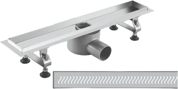 Душевой трап (лоток) RGW Shower Drain SDR-01-80-E1 80 см, с решеткой и опорами