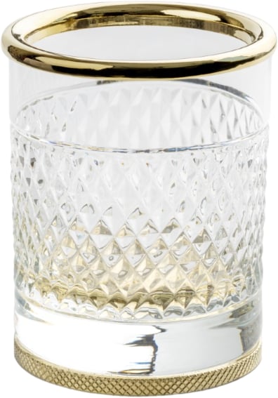 Стакан Boheme Aura 10252-G gold