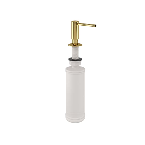 Дозатор для кухонной мойки Wasserkraft Sauer 75991 глянцевое золото