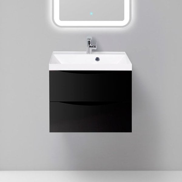 Тумба под раковину без столешницы BelBagno Marino 60 nero lucido