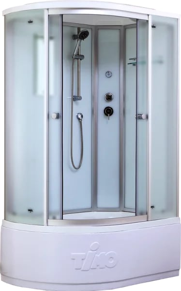 Душевая кабина Timo Standart T-6620SFR Silver Fabric R с высоким поддоном