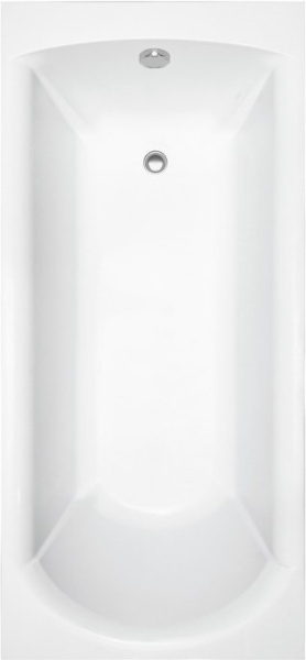 Ванна из литьевого мрамора Delice Astra 180х80 см, пристенная