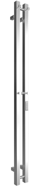 Полотенцесушитель электрический Двин X-2 plaza neo 120х80, хром