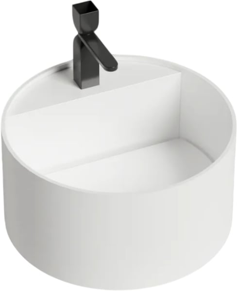 Накладная раковина Salini Armonia Round Top 02 130422TM белый