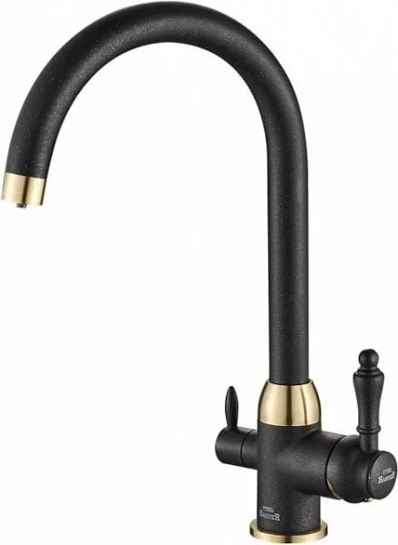 Смеситель для кухни Steel Hammer SH 723 BLACK BR