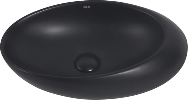 Накладная раковина Abber Bequem AC2107MB матовая черная
