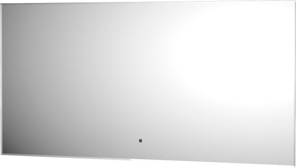 Зеркало Defesto Glow DF 2515RH 100х50 с LED-подсветкой, 3000 K, инфракрасный выключатель