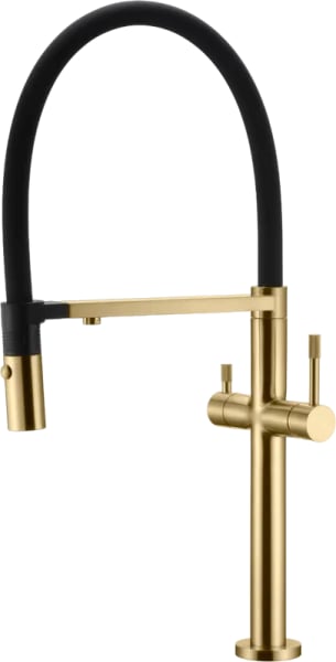 Смеситель для кухни Boheme Uno 115-MG matt gold