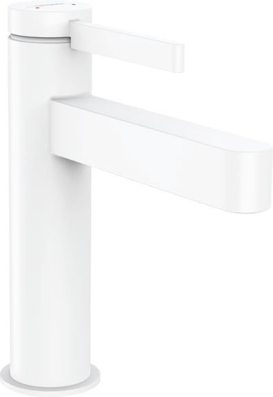 Смеситель для раковины Hansgrohe Finoris 110 76020700 матовый белый
