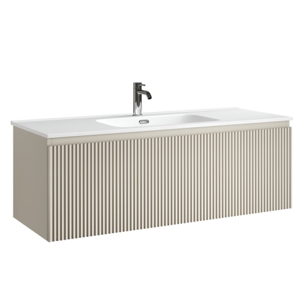 Тумба под раковину Sancos Snob R 1.0 120 подвесная Beige soft (капучино), SNR1.0120CE