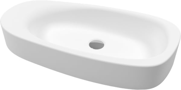 Накладная раковина WHITECROSS Moonstone F 0732.070035.200 70 см, белый матовый