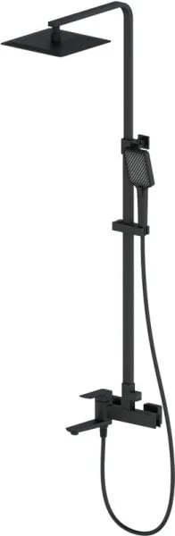 Душевая стойка Wonzon & Woghand EDGE WW-88739003-MB, матовая черная
