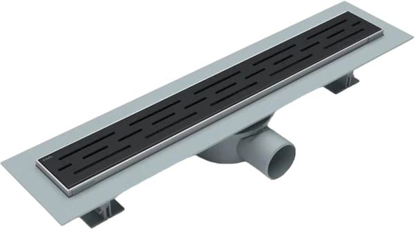 Душевой трап (лоток) Esbano Eco Rain 70 cм, матовый черный