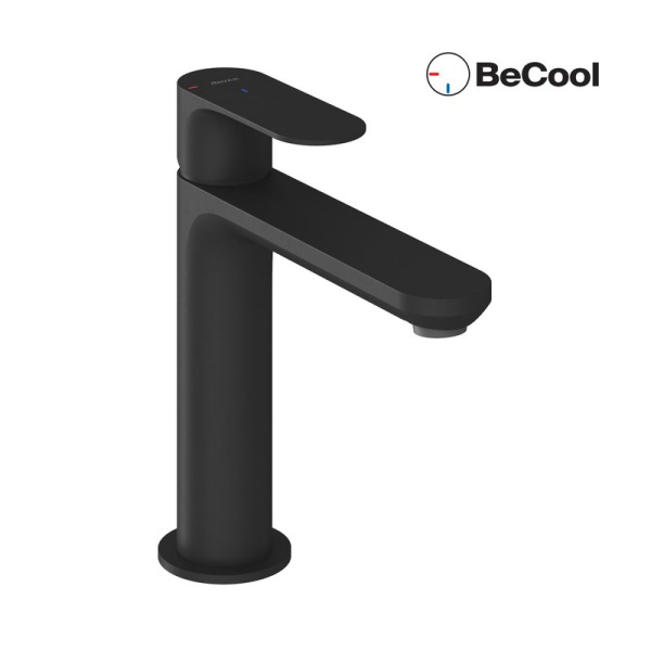 Смеситель для раковины Ravak Eleganta EL 012.21BLM BeCool, матовый черный