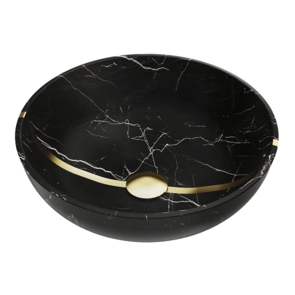 Накладная раковина Omoikiri Hitomi 41 BL Marble