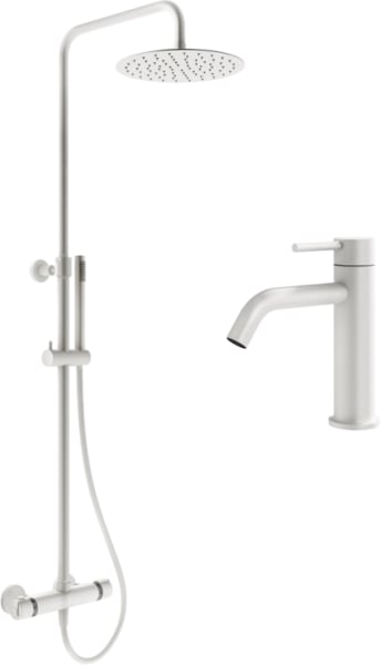 Комплект для ванной Plumberia Selection Ixo KITXO6302BO53 белый матовый