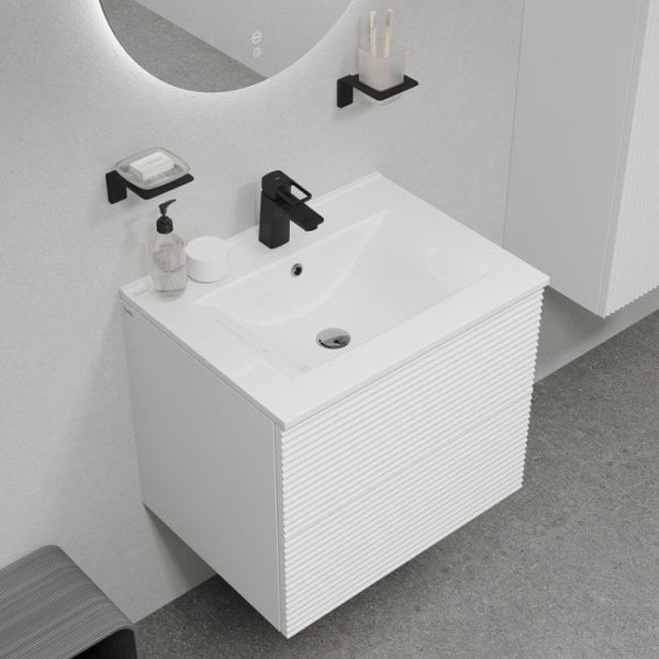 Тумба под раковину подвесная IDDIS, 60 см, белый, Bild,  BIL60W0i95