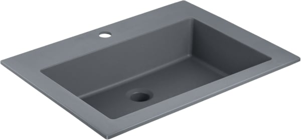 Мебельная раковина Vincea 60, серая