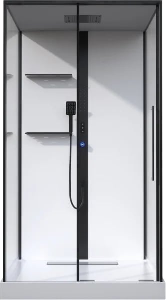 Душевая кабина Black&White Galaxy G8038, 900х1150х2150, с низким поддоном