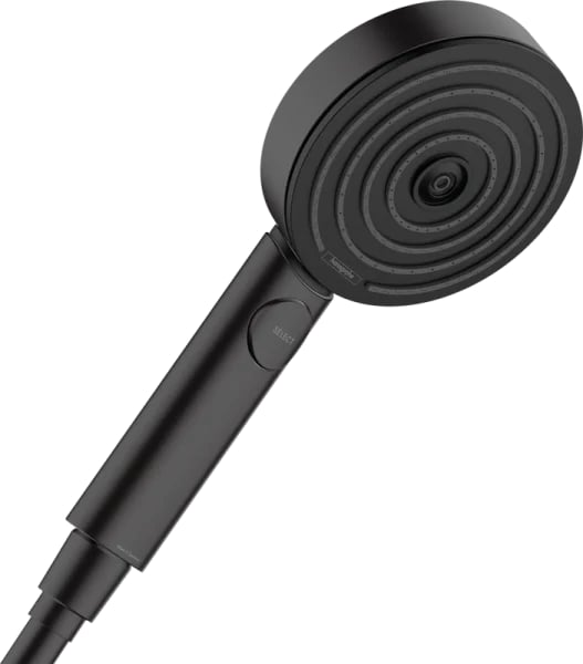 Душевая лейка Hansgrohe Pulsify Select 105 3jet 24111670 матовый черный