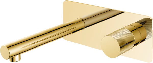Смеситель для раковины Boheme Stick 125-GG.2 С ВНУТРЕННЕЙ ЧАСТЬЮ, gold, touch gold