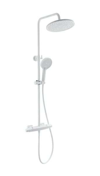Душевая стойка Wonzon & Woghand NEO WW-B3045-A-MW, матовая белая