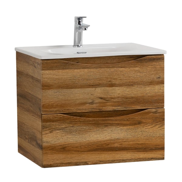 Тумба под раковину без столешницы BelBagno Marino-cer-mini 50 подвесная, rovere rustico