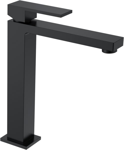 Смеситель для раковины Boheme Qubic 472-B matt black