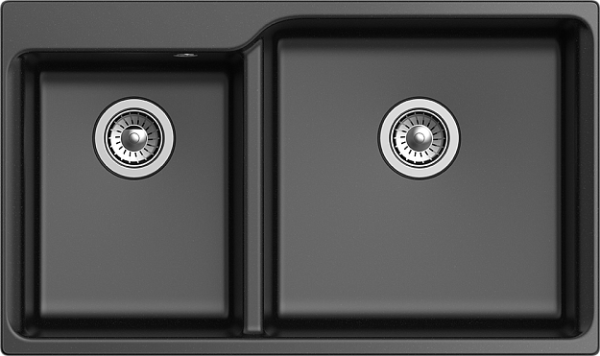 Мойка кухонная Rivelato Axel X-90D nero