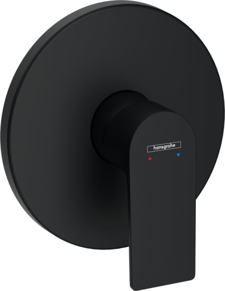Встраиваемый смеситель Hansgrohe Rebris E 72668670, черный матовый