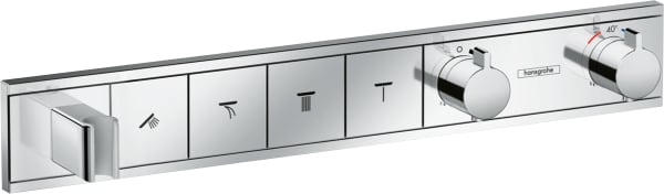 Термостатический смеситель встраиваемый Hansgrohe RainSelect 15357000, для душа, хром